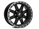 Fuel Wheels Trophy Matte Black with Anthracite Ring 6-Lug Wheel; 18x9; 1mm Offset (10-24 4Runner)