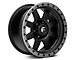 Fuel Wheels Trophy Matte Black with Anthracite Ring 6-Lug Wheel; 18x9; 1mm Offset (10-24 4Runner)