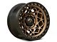 Fuel Wheels Unit Bronze with Matte Black Ring 6-Lug Wheel; 17x9; -12mm Offset (03-09 4Runner)