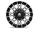 Mayhem Wheels Warrior Black Machined 6-Lug Wheel; 20x10; -25mm Offset (05-15 Tacoma)