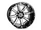 Fuel Wheels Maverick Chrome with Gloss Black Lip 6-Lug Wheel; 22x14; -70mm Offset (05-15 Tacoma)