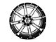 Fuel Wheels Maverick Chrome with Gloss Black Lip 6-Lug Wheel; 22x14; -70mm Offset (05-15 Tacoma)