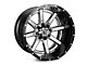 Fuel Wheels Maverick Chrome with Gloss Black Lip 6-Lug Wheel; 22x14; -70mm Offset (05-15 Tacoma)