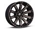 Fuel Wheels Diesel Matte Black Double Dark Tint 6-Lug Wheel; 20x9; 1mm Offset (16-23 Tacoma)