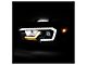 Full LED DRL Projector Headlights; Black Housing; Clear Lens (16-22 Tacoma SR, SR5)