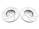 C&L Super Sport 6-Lug Brake Rotor and Pad Kit; Front (05-23 Tacoma)