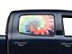 SEC10 Quarter Window Decal; Tie Dye (13-15 Tacoma)