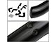 3-Inch Round Nerf Side Step Bars; Black (05-23 Tacoma Double Cab)