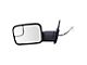 Powered Heated Flip-Up Towing Mirrors; Textured Black (16-19 Tacoma)