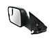 Powered Manual Folding Towing Mirrors; Textured Black (05-15 Tacoma)