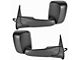 Powered Manual Folding Towing Mirrors; Textured Black (05-15 Tacoma)