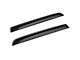 Weathertech Side Window Deflectors; Rear; Dark Smoke (16-23 Tacoma Double Cab)