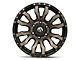 Fuel Wheels Blitz Matte Black Double Dark Tint 6-Lug Wheel; 18x9; 1mm Offset (05-15 Tacoma)