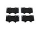 Ceramic Brake Pads; Front Pair (05-23 4WD Tacoma)