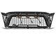 Impulse Upper Replacement Grille with Amber LED Lights; Matte Black (05-11 Tacoma)