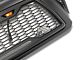 Impulse Upper Replacement Grille with Amber LED Lights; Matte Black (05-11 Tacoma)