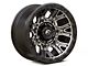 Fuel Wheels Traction Matte Gunmetal with Black Ring 6-Lug Wheel; 20x10; -18mm Offset (16-23 Tacoma)