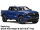 Fuel Wheels Hardline Gloss Black with Blue Tinted Clear 6-Lug Wheel; 20x9; 20mm Offset (2024 Tacoma)