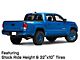 Fuel Wheels Ammo Gloss Blue with Black Bead Ring 6-Lug Wheel; 20x10; -18mm Offset (16-23 Tacoma)