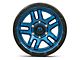 Fuel Wheels Ammo Gloss Blue with Black Bead Ring 6-Lug Wheel; 17x9; -12mm Offset (16-23 Tacoma)