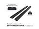 5-Inch iStep Running Boards; Black (05-23 Tacoma Double Cab)