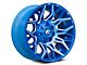 Fuel Wheels Twitch Anodized Blue Milled 5-Lug Wheel; 22x12; -44mm Offset (05-15 Tacoma)