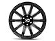 XD Outbreak Gloss Black Milled 6-Lug Wheel; 18x9; 0mm Offset (16-23 Tacoma)