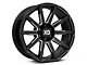 XD Outbreak Gloss Black Milled 6-Lug Wheel; 18x9; 12mm Offset (16-23 Tacoma)