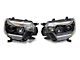 Platinum Series High-Power LED Module Headlights; Black Housing; Clear Lens (12-15 Tacoma)