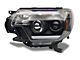 Platinum Series High-Power LED Module Headlights; Black Housing; Clear Lens (12-15 Tacoma)