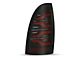 AlphaRex LUXX-Series LED Tail Lights; Black/Red Housing; Smoked Lens (05-15 Tacoma)