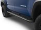 Raptor Series 5-Inch Tread Step Slide Track Running Boards; Black Textured (05-23 Tacoma Double Cab)