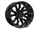 Fuel Wheels Flame Blackout 6-Lug Wheel; 20x10; -18mm Offset (2024 Tacoma)