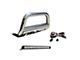 Bull Bar with 20-Inch LED Light Bar; Stainless Steel (05-15 Tacoma, Excluding TRD Pro)