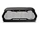 RedRock Baja Upper Replacement Grille with LED Lighting; Matte Black (16-23 Tacoma)