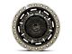 Black Rhino Abrams Gloss Gunblack with Machined Dark Tint 6-Lug Wheel; 18x9.5; -18mm Offset (16-23 Tacoma)