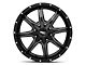 Moto Metal MO970 Semi Gloss Black Milled 6-Lug Wheel; 17x9; 12mm Offset (05-15 Tacoma)