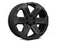 Black Rhino Wanaka Matte Black 6-Lug Wheel; 17x8.5; -18mm Offset (16-23 Tacoma)