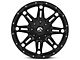 XD Monster II Matte Black 5-Lug Wheel; 17x9; -12mm Offset (05-15 Tacoma)