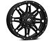 XD Monster II Matte Black 5-Lug Wheel; 17x9; 18mm Offset (05-15 Tacoma)
