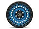 Black Rhino Sentinel Cobalt Blue with Black Ring 6-Lug Wheel; 17x8.5; -10mm Offset (05-15 Tacoma)