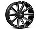 Fuel Wheels Contra Matte Black Milled 6-Lug Wheel; 20x9; 20mm Offset (2024 Tacoma)