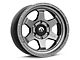 Fuel Wheels Shok Matte Gunmetal 6-Lug Wheel; 17x9; 20mm Offset (05-15 Tacoma)