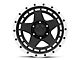 Rovos Wheels Nyiri Satin Black 6-Lug Wheel; 17x8.5; -10mm Offset (05-15 Tacoma)