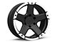 Rovos Wheels Danakil Satin Black 6-Lug Wheel; 17x8.5; 0mm Offset (05-15 Tacoma)