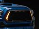 Horizon Series Upper Replacement Grille with Amber LED Running Lights; Matte Black (16-23 Tacoma)