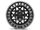 Black Rhino Alpha Matte Black with Gunmetal Lip 6-Lug Wheel; 18x9; 0mm Offset (2024 Tacoma)