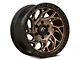 Fuel Wheels Runner OR Bronze with Black Ring 6-Lug Wheel; 18x9; -12mm Offset (2024 Tacoma)