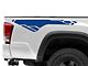 SEC10 Rear Bed Graphic; Blue (05-24 Tacoma)