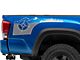 SEC10 Rear Bed Compass Decal; Silver (05-24 Tacoma)